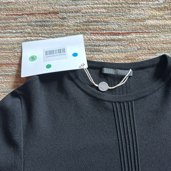 Black Alberta Ferretti Sweater Dress - Picture 2 of 7